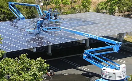 شستشوی پنل های خورشیدی (فتوولتائیک) 4 solarcleaner